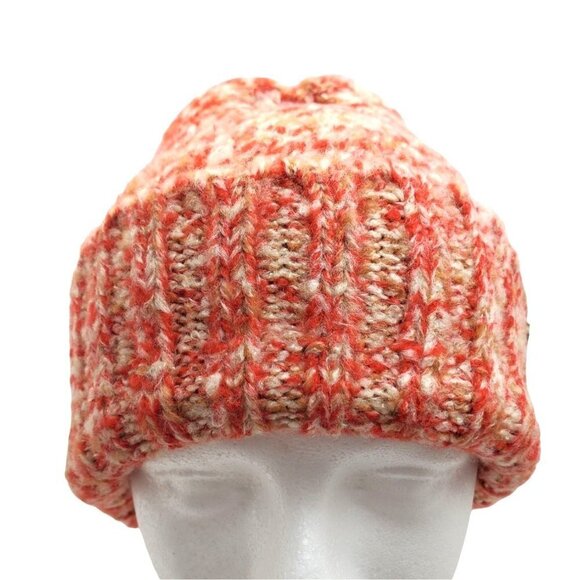 Frye and Co. Beanie Hat with Cuff Scarlet - Picture 2 of 8